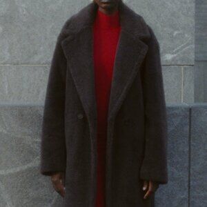 Aritzia - The TEDDY COAT - Rich Mocha Brown